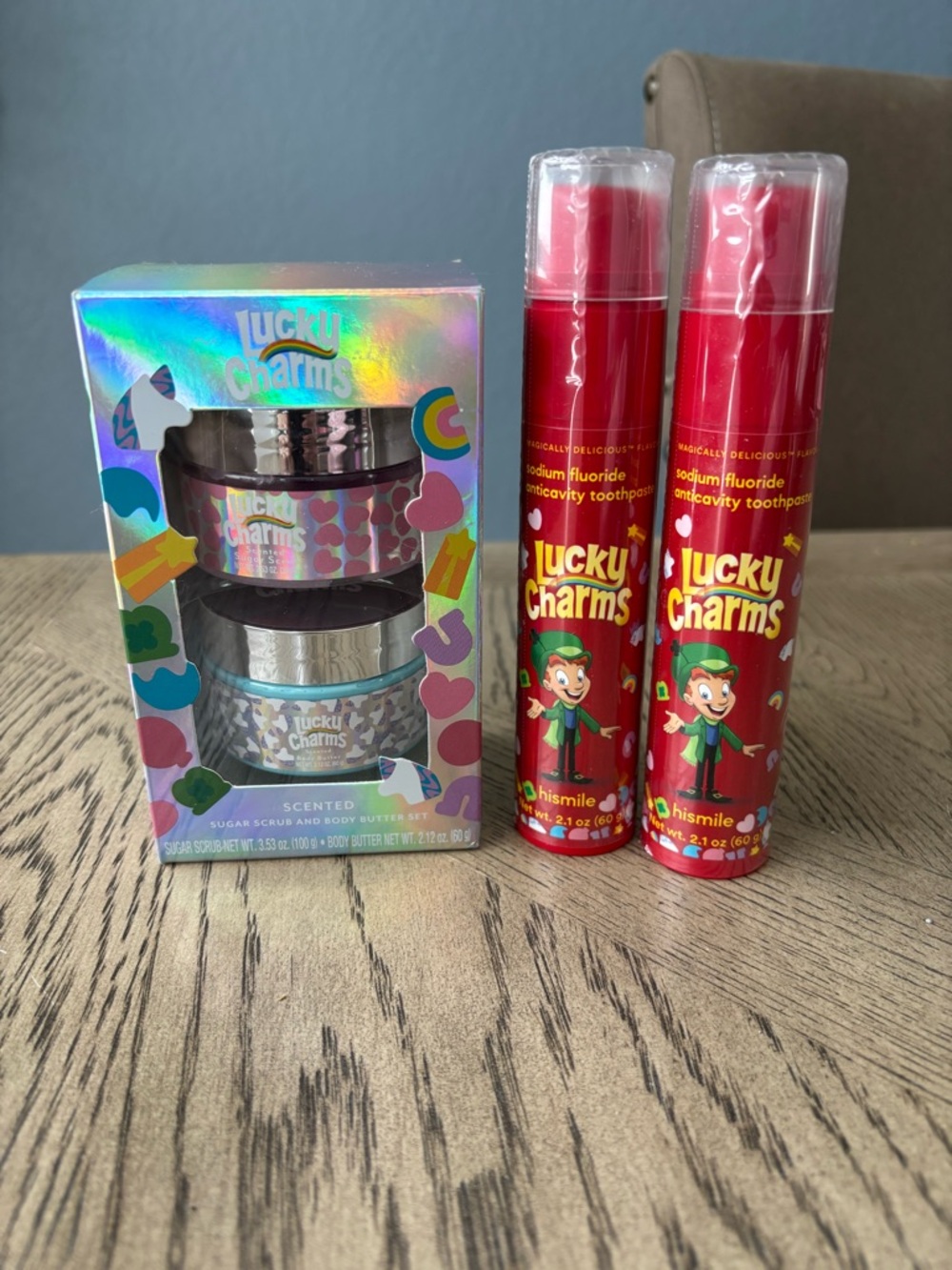 Lucky Brand Lucky Charms Red Skincare & Toothpaste Duo